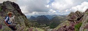 72 Sosta con vista verso i monti dei Laghi Gemelli